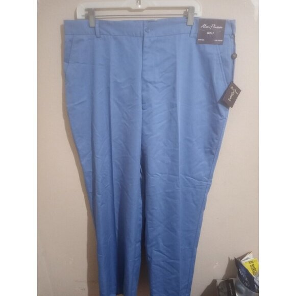 Alan Flusser Other - New Alan Flusser Golf Mens Blue Golf Flat Front Pants Size: 40 x 32 NWT